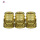 Fastener M4-M20knurled threaded insert brass nut